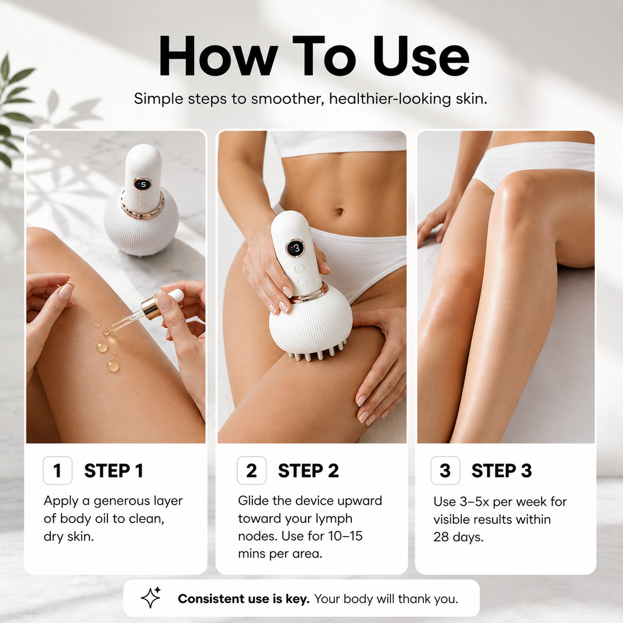 Sculpt & Tone Body Massager for Legs, Arms & Belly