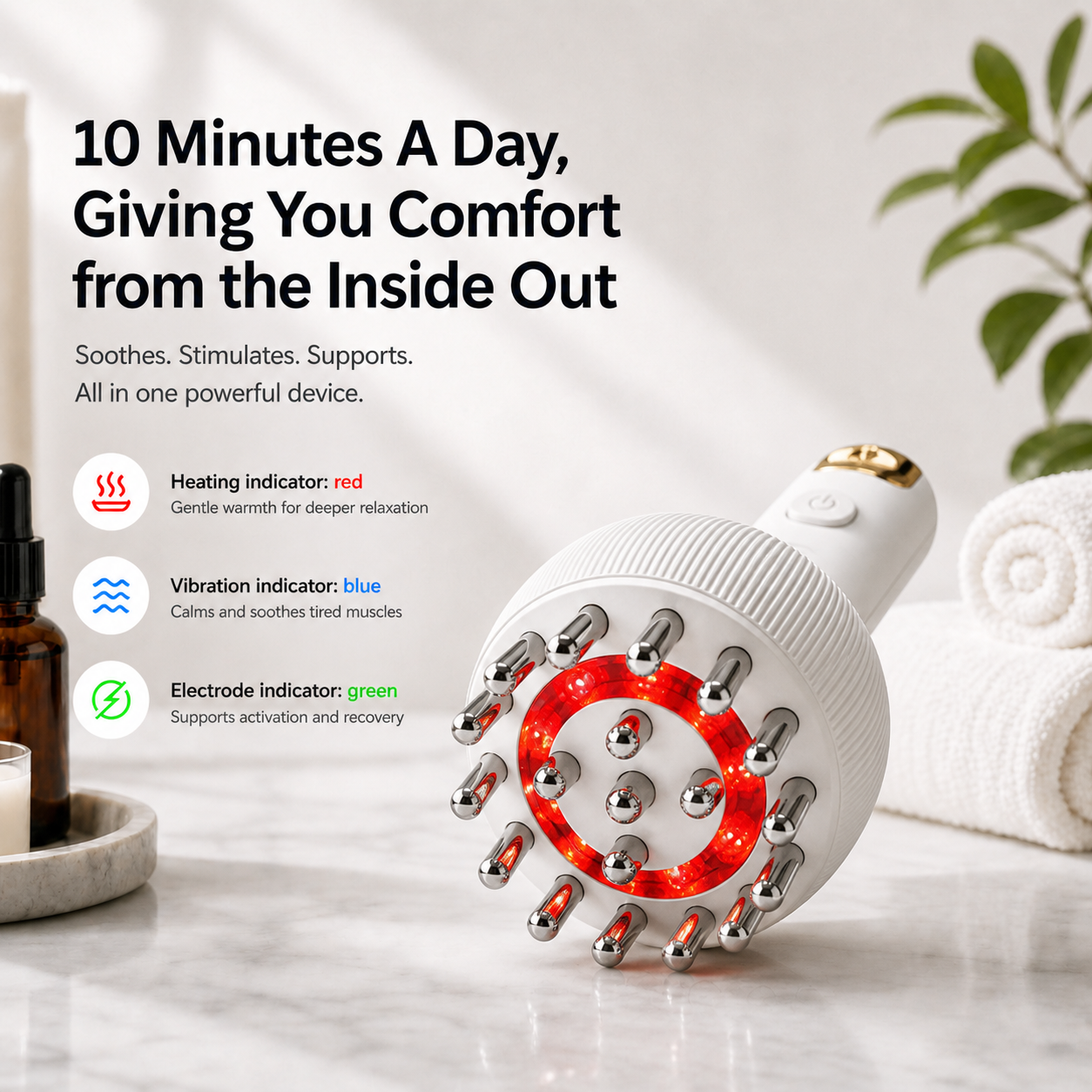 Sculpt & Tone Body Massager for Legs, Arms & Belly