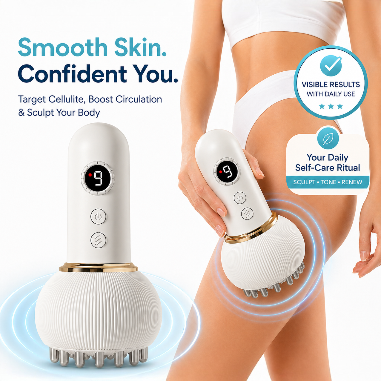 Sculpt & Tone Body Massager for Legs, Arms & Belly